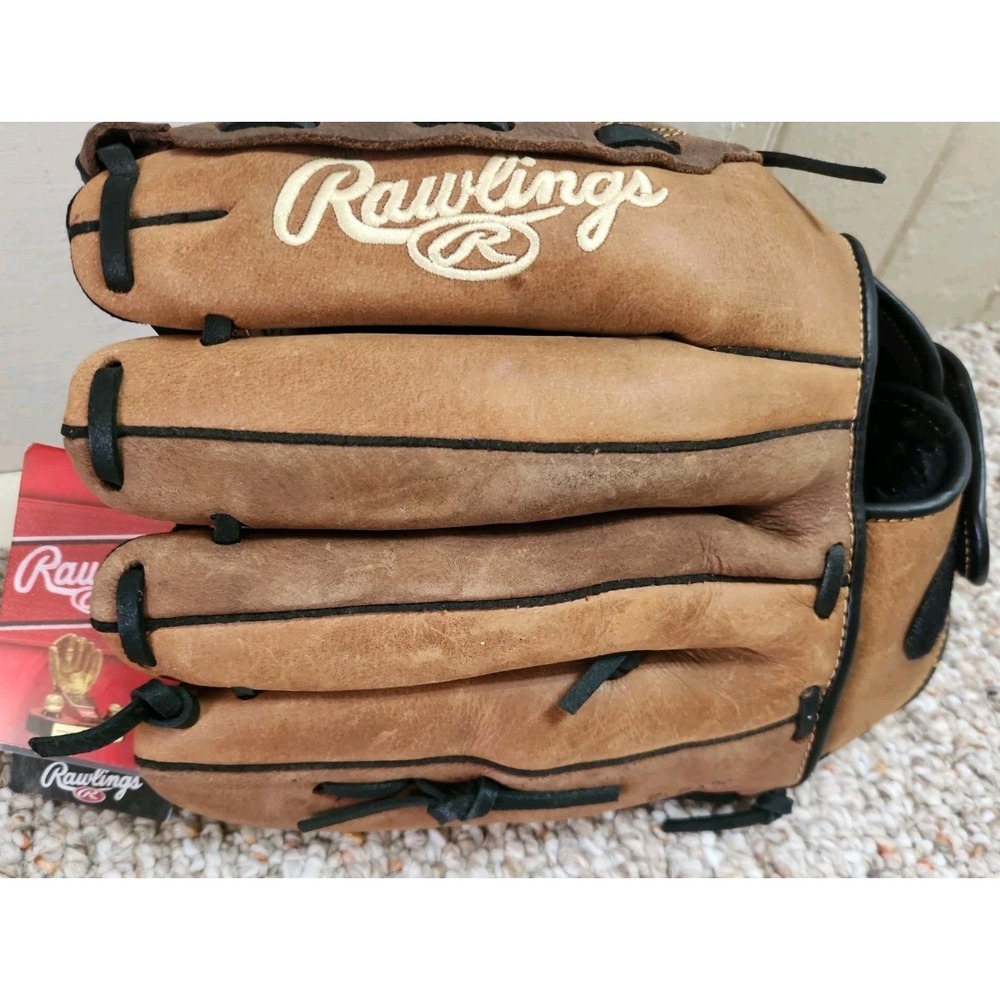 Rawlings RBG36TBR 12.5 inch Baseball Glove Leather Player Preferred Brown NWT